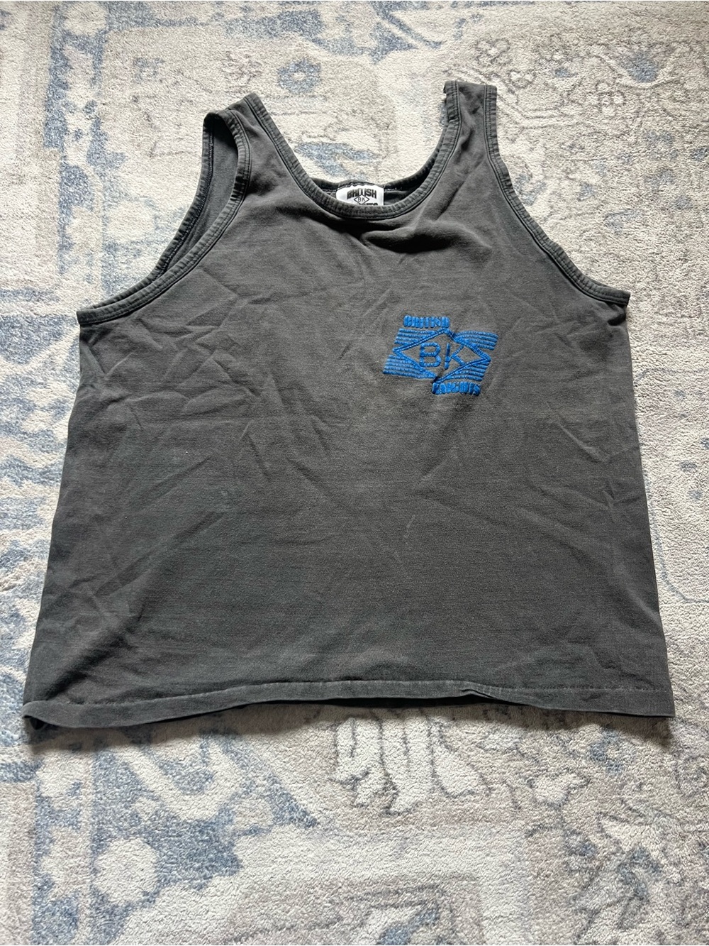 Vintage british knights  tank top